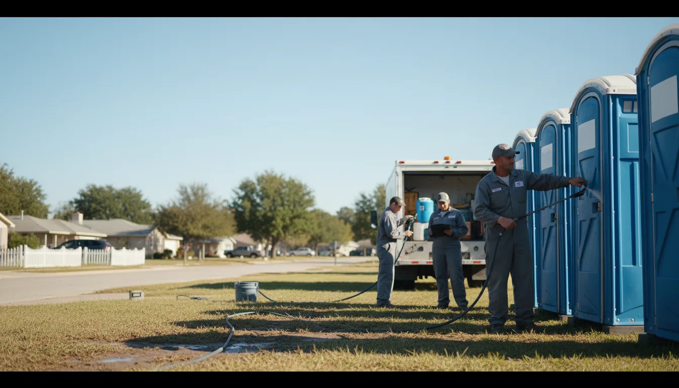 Long-Term Portable Toilet Rental in Fairfield, AL near me